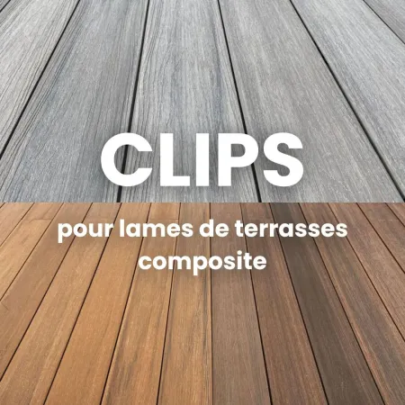 Clips Magnet® Start & Repair - Lame de Terrasse Composite - Accueil - Over Parquet