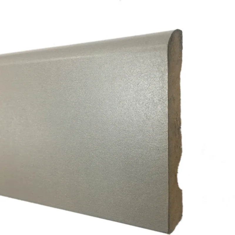 Plinthe MDF grise 70x12 - Accueil - Over Parquet Plinthe MDF grise 70x12 - Accueil - Over Parquet