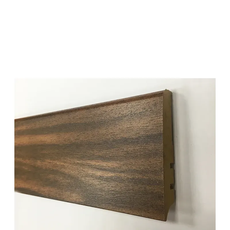 Plinthe Mdf Finition Noyer 80x15 (0250) - Accueil - Over Parquet