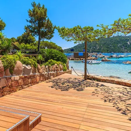 Clips Lames de Terrasse Teck - Accueil - Over Parquet