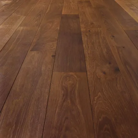 Chêne Massif Verni Armagnac Mat Rustique - 130mm x 14mm x 300 à 1800mm - Accueil - Over Parquet