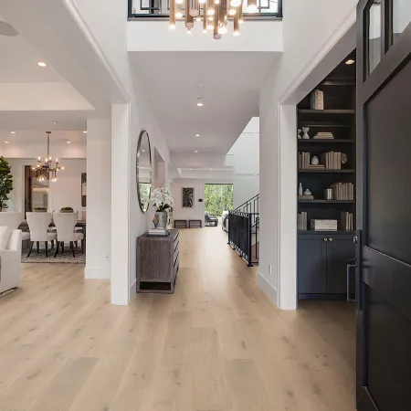 Chêne contrecolle rustique verni brosse whitehall - Accueil - Over Parquet