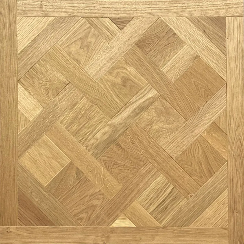 Chêne Dalles Versailles Amboise Verni PR bis 600x600x15mm 4mm De Couche d'Usure - Accueil - Over Parquet