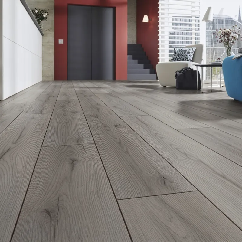 Sol Stratifié Chêne Century Gris - 193mm x 7mm x 1380mm - Collection Alexandrie - Over Parquet Sol Stratifié Chêne Century Gris - 193mm x 7mm x 1380mm - Collection Alexandrie - Over Parquet