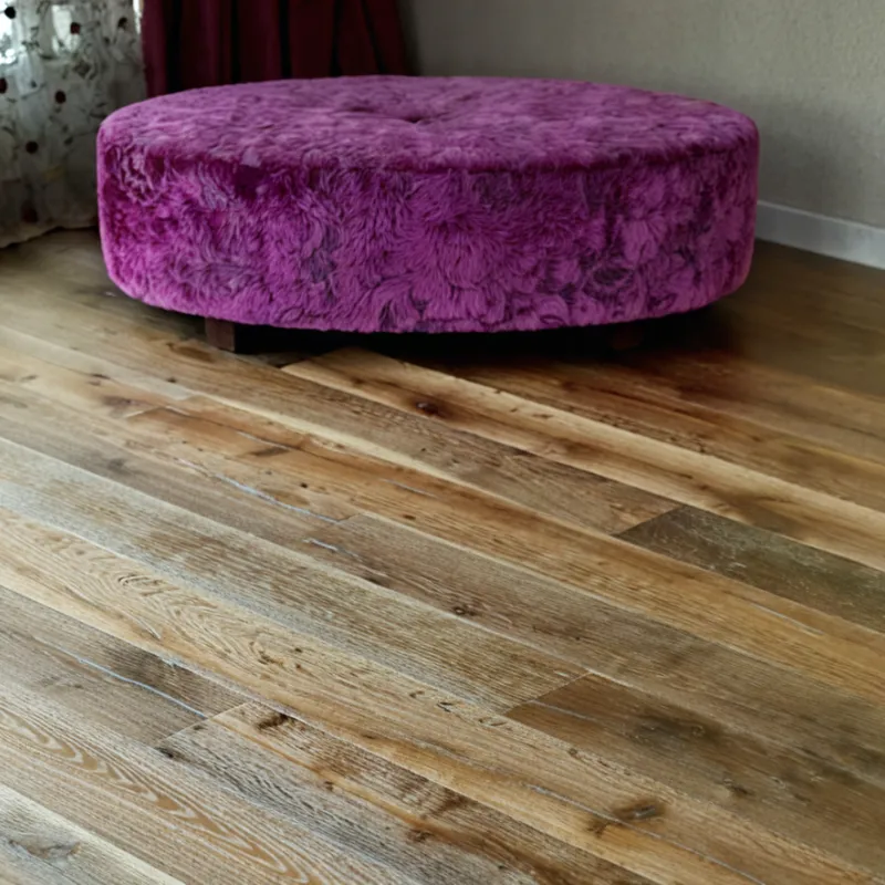 Chêne Contrecollé Rustique Huilé Brossé Cologne - 145mm x 14,2mm x 1820mm - Parquet Flottant Chêne Huilé - Over Parquet