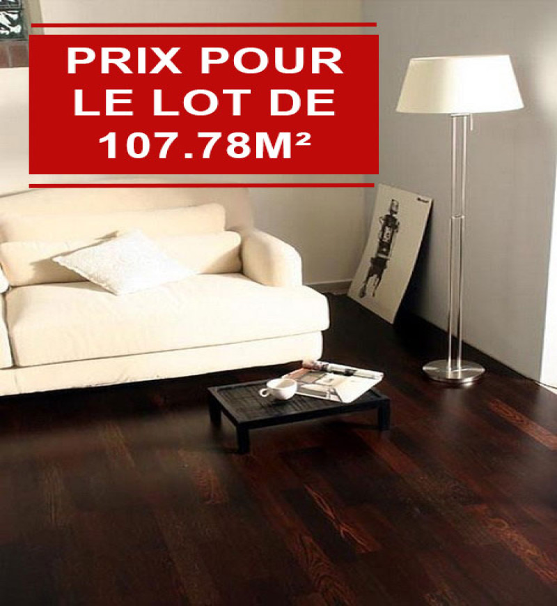 Wengé Contrecollé 3 frises Huilé Biotec - Accueil - Over Parquet