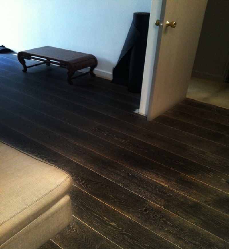 chêne noir obscur cerusé salome 1830x190x14mm - fin de stock - lot de 60,32 m² - Accueil - Over Parquet