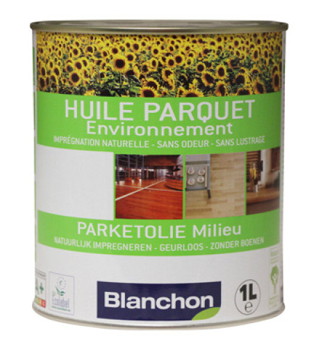 huile environnement blanchon incolore aspect bois naturel 1 litre - Accueil - Over Parquet