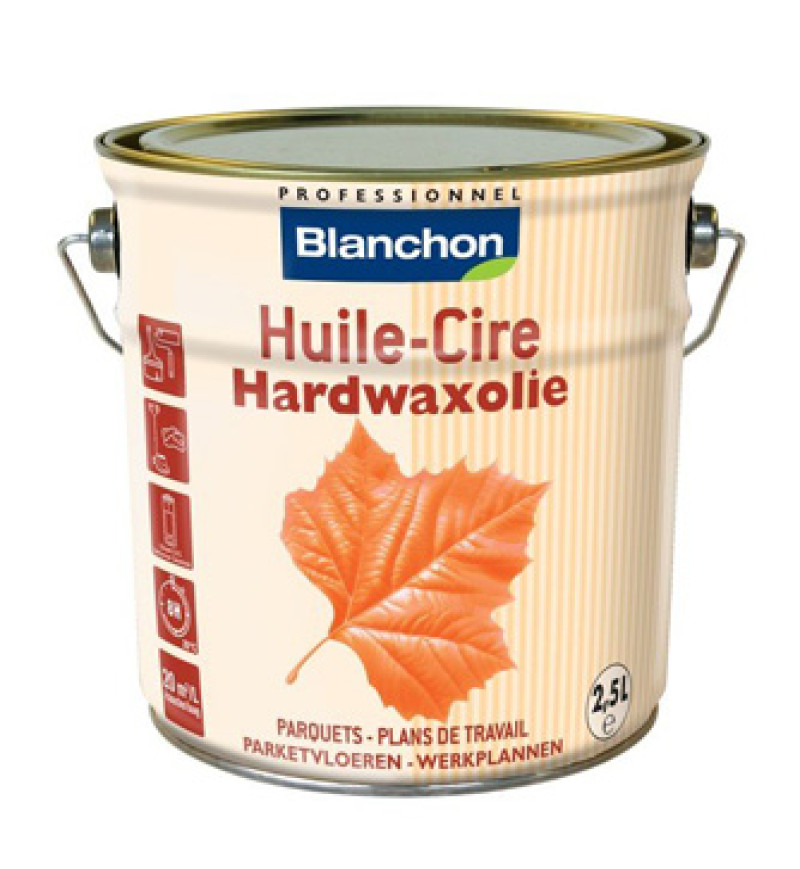 Huilé cire gris blanc 2.5 litres - - Over Parquet