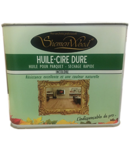 huilé cire dure incolore shemenwood 2.5 litres la référence des professionnels du parquet - - Over Parquet