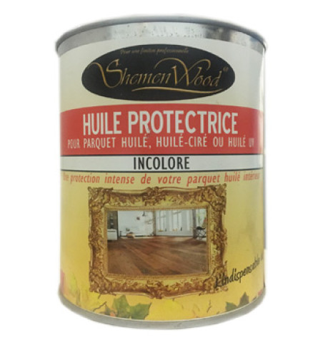 huilé de protection incolore shemenwood 1 litre la référence des professionnels du parquet - Accueil - Over Parquet