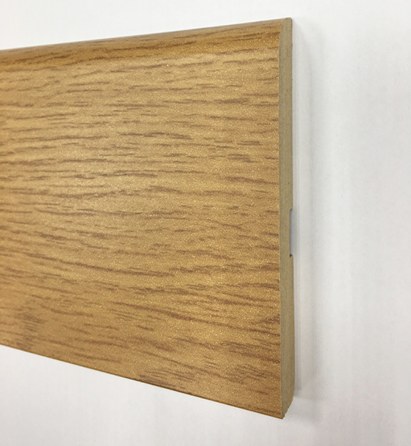 Plinthe MDF Finition Chêne Clair - Plinthe MDF - Over Parquet Plinthe MDF Finition Chêne Clair - Plinthe MDF - Over Parquet