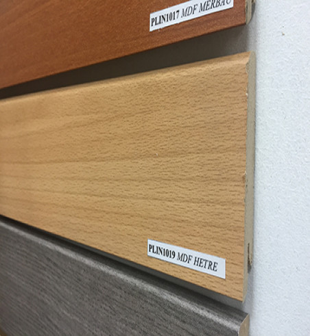 Plinthe Mdf Hêtre 80x15 Dinachoc p805 - Accueil - Over Parquet