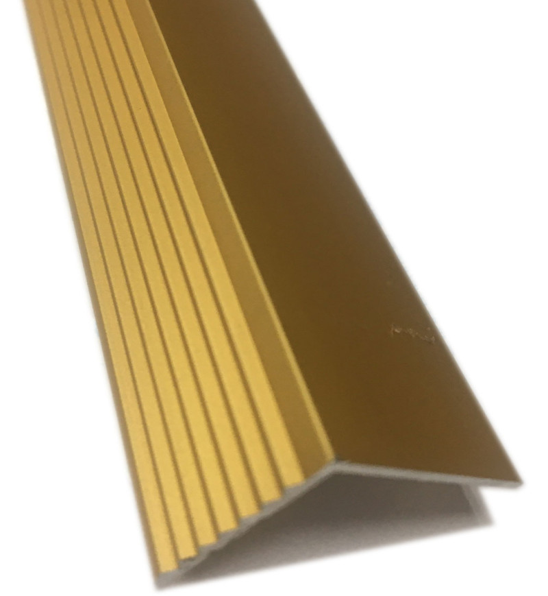 corniere alu 20 x 20mm x 1130 dore (22632) - - Over Parquet