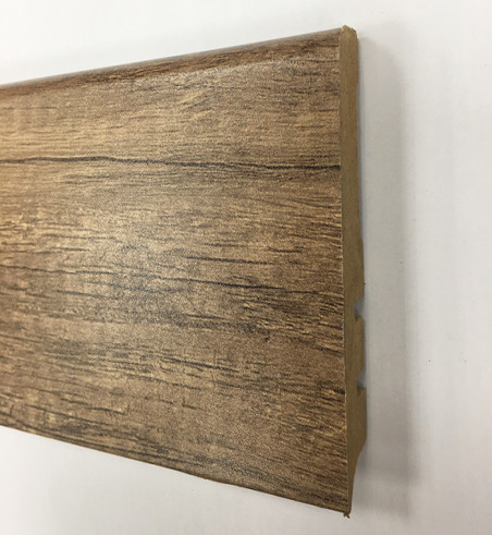 Plinthe Mdf Finition Chêne Cairo Choco 80x15 (1045) - Accueil - Over Parquet