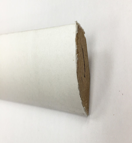 Quart de rond blanc uni Q171 - Accueil - Over Parquet