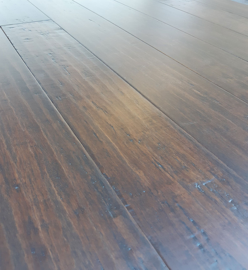 Bambou Massif Verni Vieux Chêne - Accueil - Over Parquet