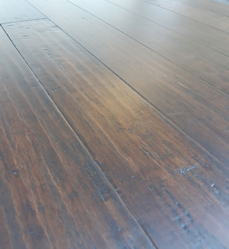 Bambou Massif Verni Vieux Chêne - Accueil - Over Parquet