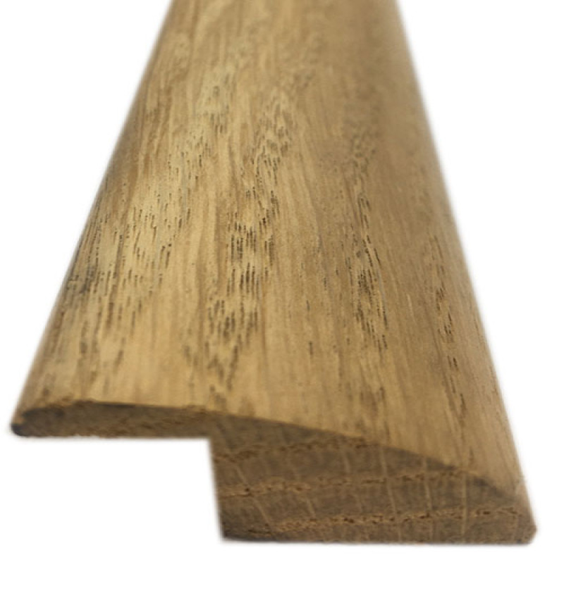 Barre de Seuil Chêne Massif Brut diff de Niveau en 2ml 35x18 (jusqu à 1.4 cm de différence max) - Accueil - Over Parquet