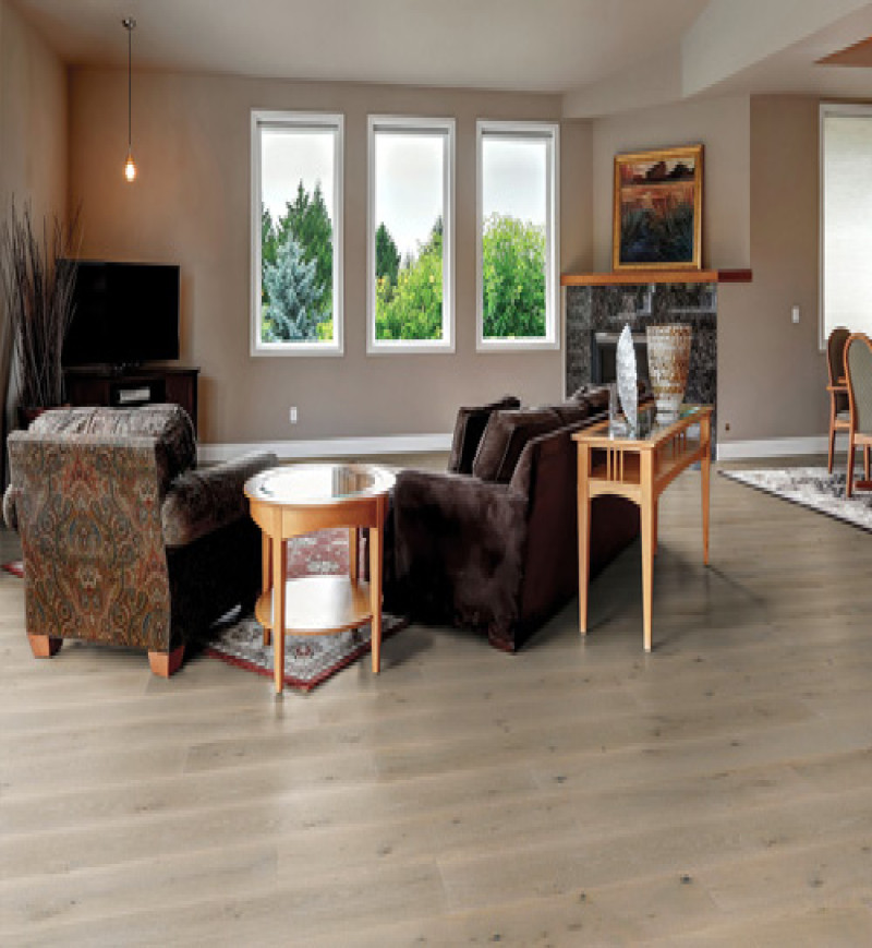 Chêne Contrecollé Huilé Kaki UV Brossé à la Main Rustique - Lot de 26,43m² - Parquet - Over Parquet Chêne Contrecollé Huilé Kaki UV Brossé à la Main Rustique - Lot de 26,43m² - Parquet - Over Parquet