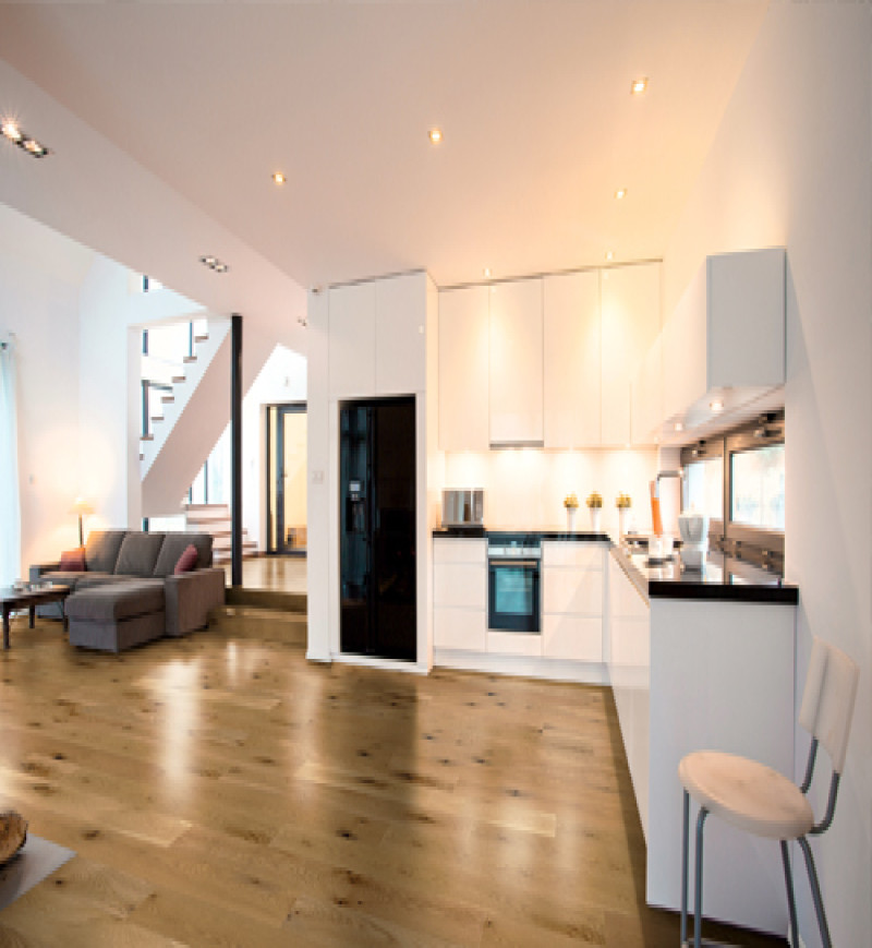 Chêne Contrecollé Verni Or Rustique Lisse - Lot de 3,10m² - Parquet - Over Parquet