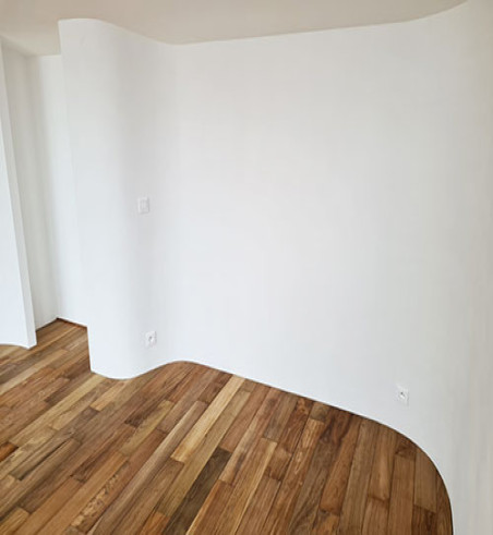 Teck Massif Huilé Naturel - Accueil - Over Parquet