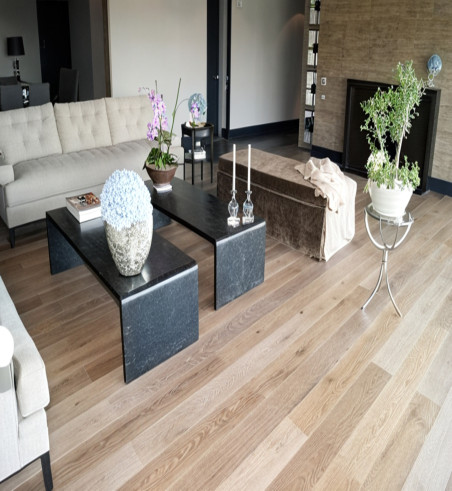 Parquet Chêne Massif Huilé Brossé Rustique Madagascar - Accueil - Over Parquet