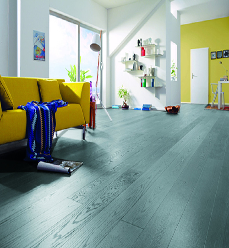 Chêne Contrecollé Rustique Huilé Gris Brossé - 145mm - Accueil - Over Parquet
