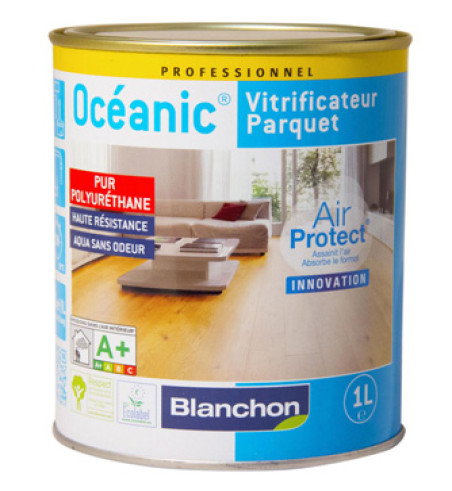 Vitrificateur Océanic Blanchon Incolore Brillante 1L - Accueil - Over Parquet