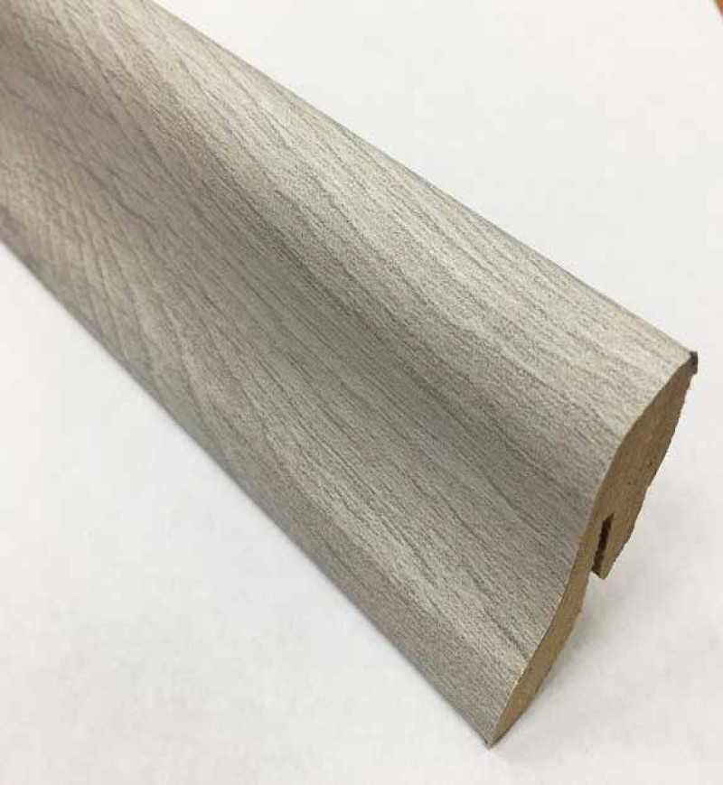 Plinthe Mdf Atlas Blanc 40x22x2400 - Accueil - Over Parquet