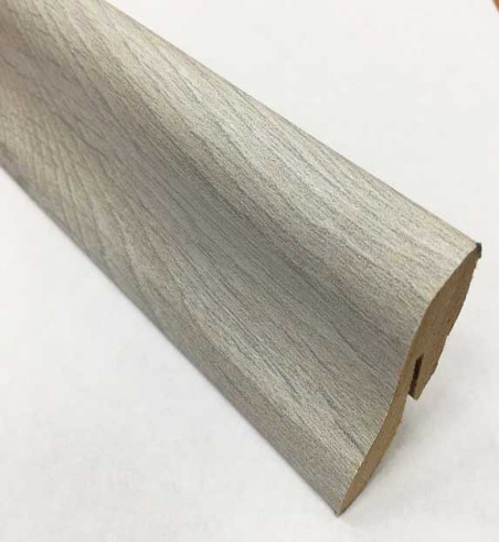 Plinthe Mdf Atlas Blanc 40x22x2400 - Accueil - Over Parquet