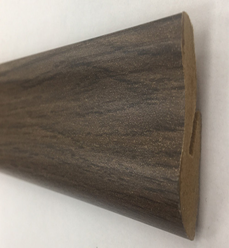 Plinthe Mdf Chêne Prestige Fonce 40x22x2400 - Accueil - Over Parquet