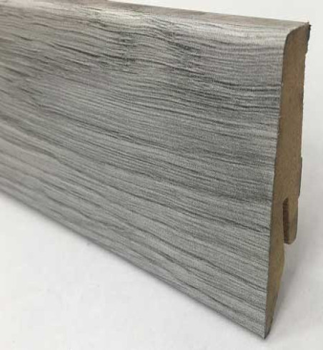 Plinthe Mdf Makro Blanc (1009) 58x19x2400 - Accueil - Over Parquet