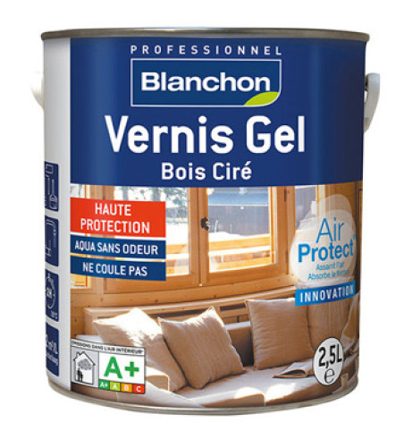 Vitrificateur Gel Bois Cire Chêne Clair 1L - Accueil - Over Parquet