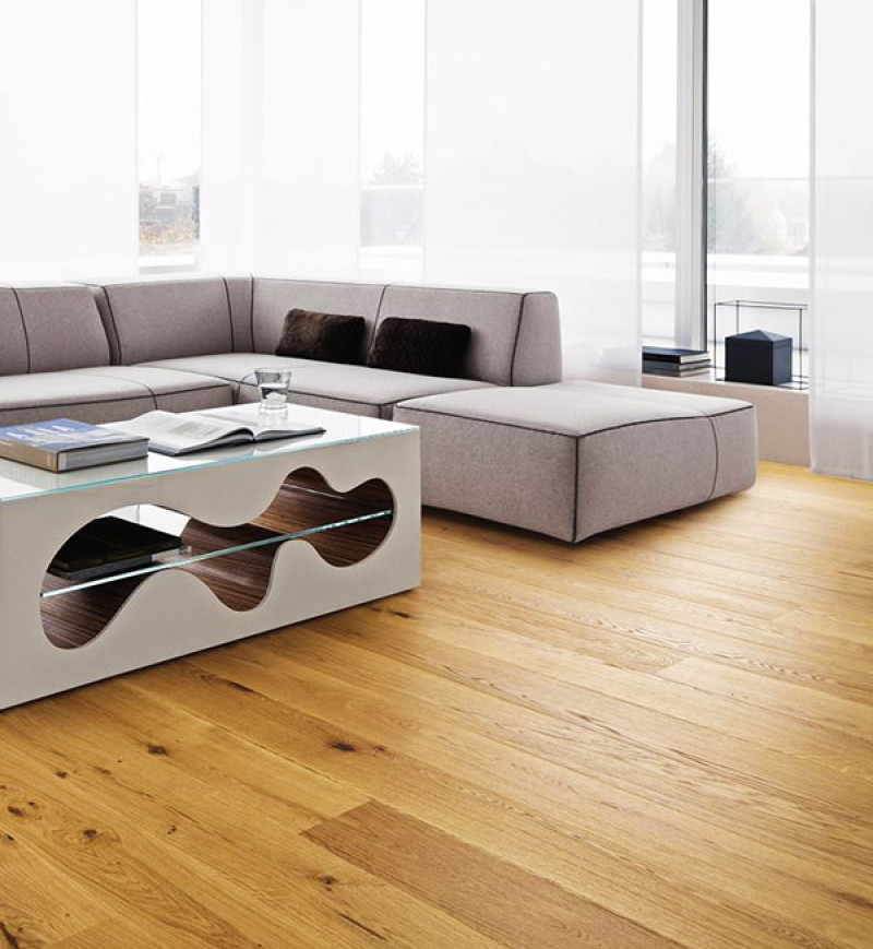 Chêne Massif Huile Rustique Naturel 90x20x1300mm&nbsp; certifié fsc 100 % - Accueil - Over Parquet