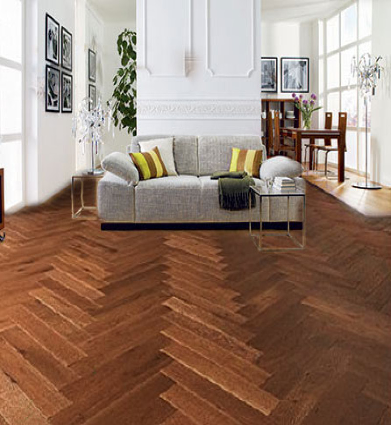 Bâton Rompu Chêne Huilé Château Rustique Vieilli Bords Martelés - Accueil - Over Parquet
