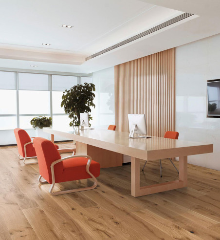 chêne massif verni brosse rustique chene du sud 160x21x500-2000mm - certifié fsc 100 % - Accueil - Over Parquet