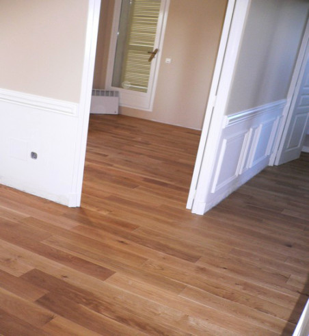 chene massif huile brosse rustique miel 90x20,4x500-900mm certifié fsc 100 % - Accueil - Over Parquet