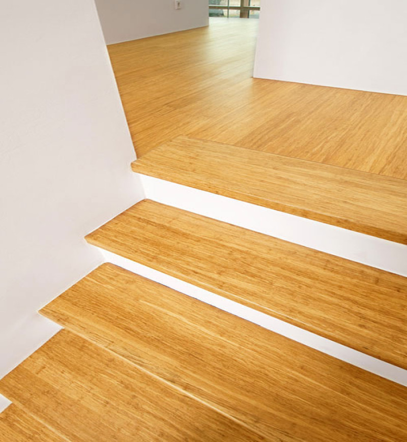 Bambou Massif Verni Strong Macadamia - Nature - Accueil - Over Parquet