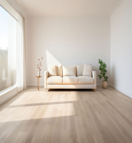 Chêne Contrecollé Premier Bis Verni Brossé Chelsea - Accueil - Over Parquet