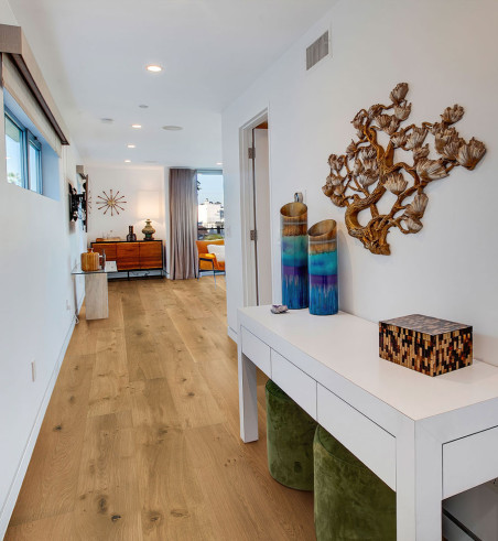 Chêne Contrecollé Rustique Huilé Bona Naturel Lifestyle - Lames XXL - Accueil - Over Parquet