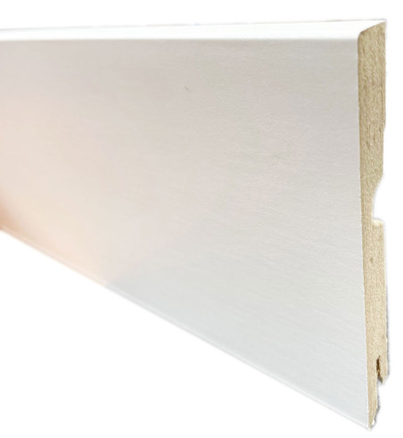 plinthe mdf blanc 80x15x2400mm dinachoc bords carres - certifié pefc 70% - Accueil - Over Parquet