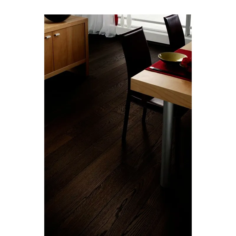 Chêne Contrecollé Thermo-traité Monolame Foncé - Lot de 62.14m² - Accueil - Over Parquet Chêne Contrecollé Thermo-traité Monolame Foncé - Lot de 62.14m² - Accueil - Over Parquet