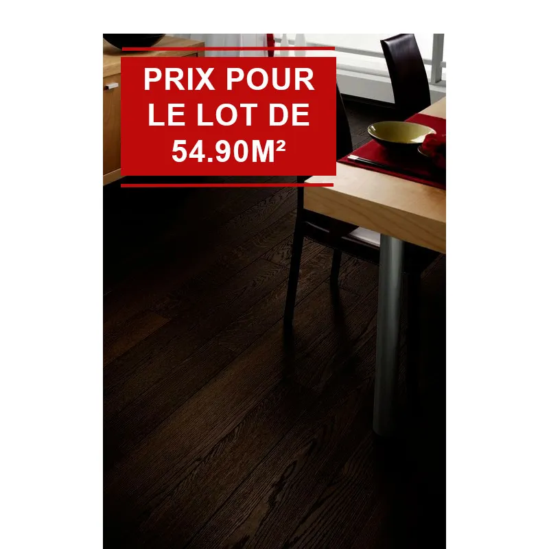 Chêne Thermo-traité à l'ancienne - Lot de 54,90m² - Lots de fin de série - Over Parquet Chêne Thermo-traité à l'ancienne - Lot de 54,90m² - Lots de fin de série - Over Parquet