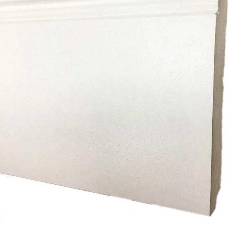 Plinthe MDF 100x19x2500mm Moulure blanche - Accueil - Over Parquet Plinthe MDF 100x19x2500mm Moulure blanche - Accueil - Over Parquet
