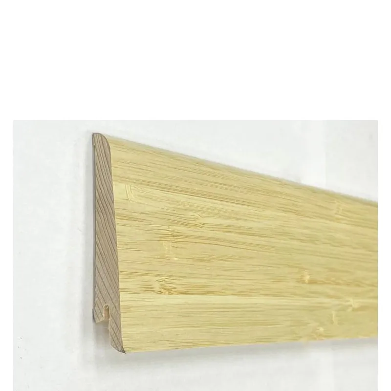 Plinthe Double Essence Placage Bambou Clair Verni - Accueil - Over Parquet Plinthe Double Essence Placage Bambou Clair Verni - Accueil - Over Parquet