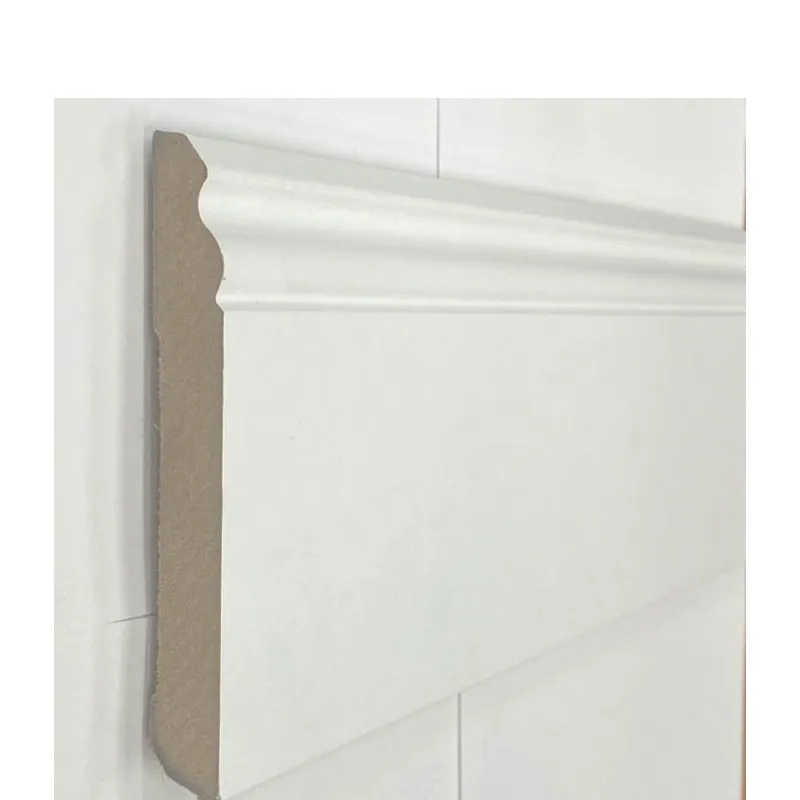 Plinthe MDF Moulure Blanche au Style Victorien - 140mm x 15mm - Plinthe MDF - Over Parquet Plinthe MDF Moulure Blanche au Style Victorien - 140mm x 15mm - Plinthe MDF - Over Parquet