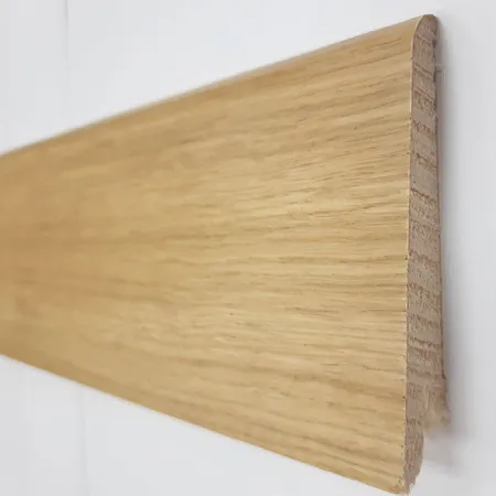 Plinthe plaquée bois Chêne Verni Naturel Dinachoc P810 - Accueil - Over Parquet