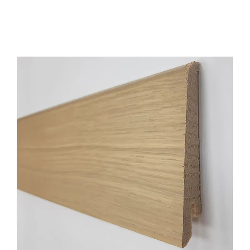 plinthe plaquee bois chene verni aspect bois brut/invisible 80x15x2500 dinachoc p811  - certifié pefc 70% - Accueil - Over Parquet