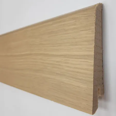 plinthe plaquee bois chene verni aspect bois brut/invisible 80x15x2500 dinachoc p811  - certifié pefc 70% - Accueil - Over Parquet